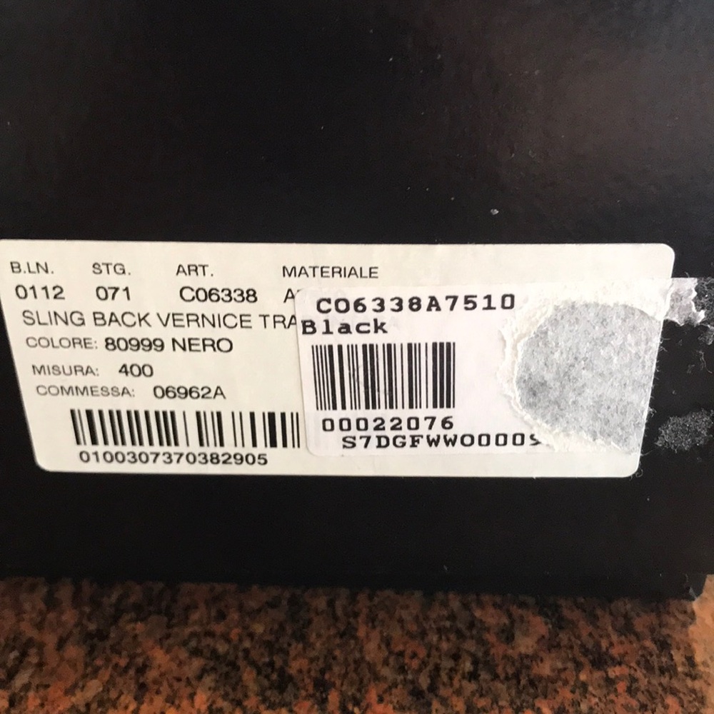 Dolce & Gabbanna AUTHENTIC 💥 sling back heels - Picture 7 of 7